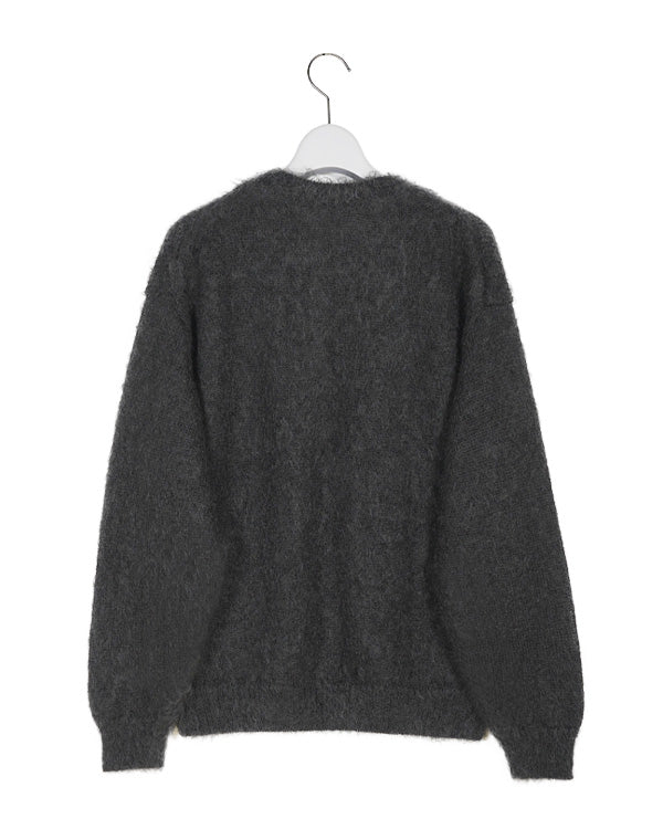 
                  
                    Load image into Gallery viewer, BRUSHED SUPER KID MOHAIR KNIT P/O / 301178232002
                  
                