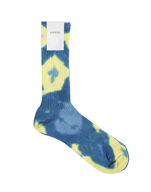 AURALEE オーラリー｜Women GIZA HIGH GAUGE TIE-DYE SOCKSA26SS05SX-W