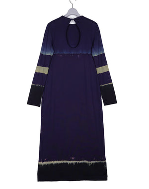 
                  
                    Load image into Gallery viewer, &amp;quot;Shibori&amp;quot; Tie dyed Cotton Jersey Dress / 303165231002
                  
                