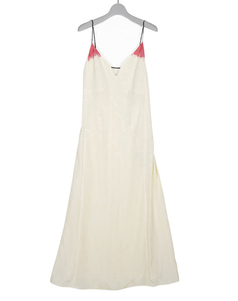 【SALE】Crane Pattern Jacquard Hand-Dyed Slip Dress / 303165231001 – satoseni  online store /サトウセンイオンラインストア