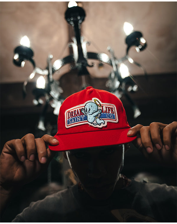 
                  
                    Load image into Gallery viewer, SM-HR1-0000-093/CAP/BABY MICHAEL/RED / 327231252003
                  
                