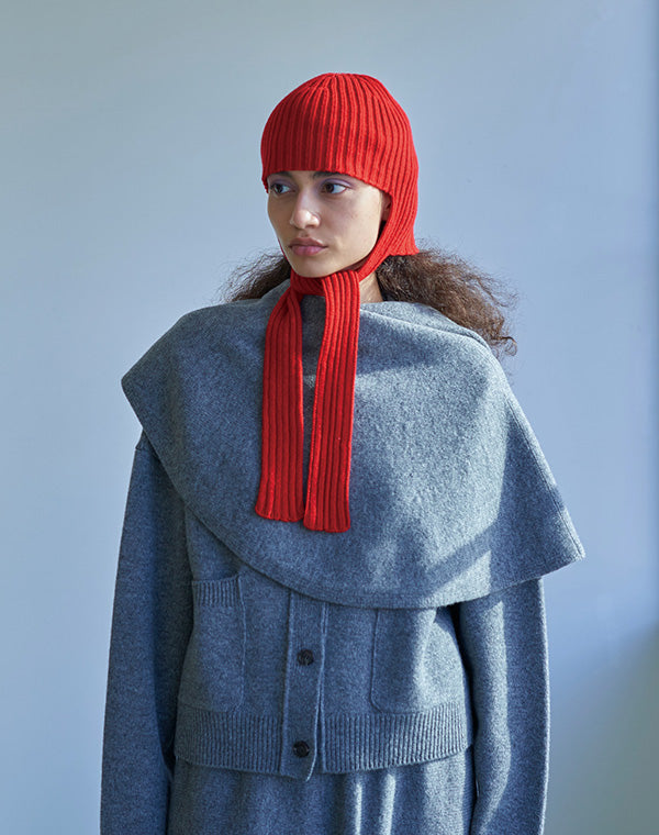 
                  
                    Load image into Gallery viewer, Cashmere Knit Cap / 326170242002
                  
                