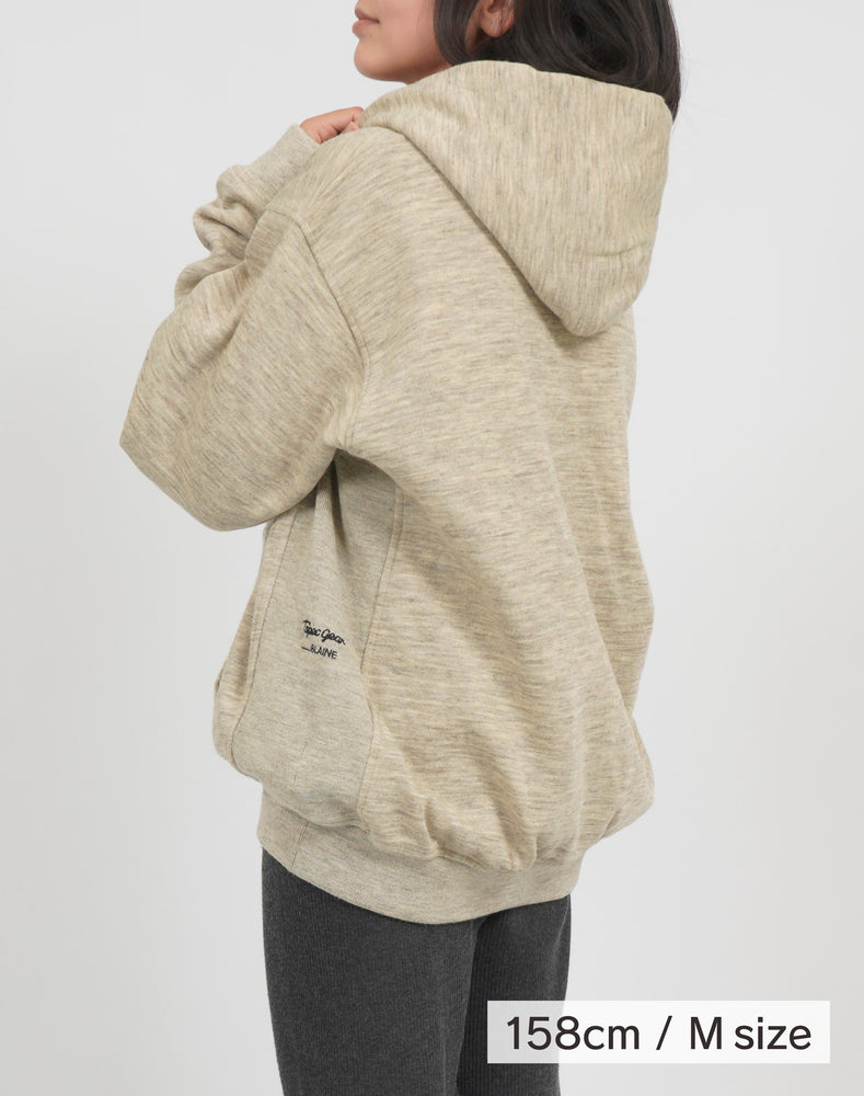 
                  
                    Load image into Gallery viewer, 新色追加【T SPEC GEAR × ＿＆LAINE】WoolJerseyHoodie / BCA23002LT
                  
                