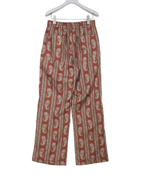 
                  
                    Load image into Gallery viewer, String Easy Pant -  R/C Lawn Cloth Paisley Printed / 315332241004
                  
                