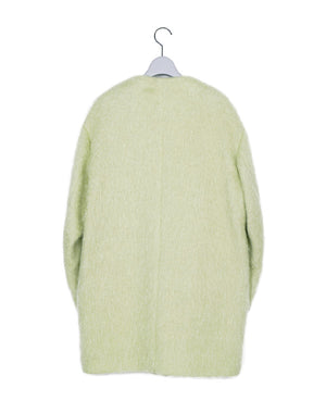 
                  
                    Load image into Gallery viewer, BRUSHED MOHAIR SHAGGY COAT / 314178242001
                  
                