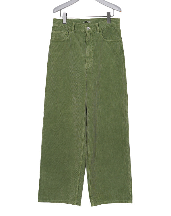 おり＊ AURALEE オーラリー｜Women GARMENT-DYED FINX CORDUROY 5P WIDE PANTS