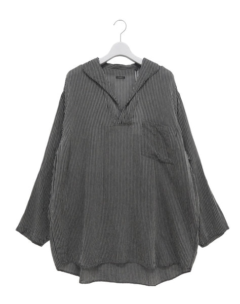 COMOLI / ストライプ スキッパーシャツ / D01-02018 – satoseni online