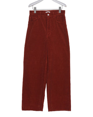 AURALEE オーラリー｜Women GARMENT-DYED FINX CORDUROY 5P WIDE PANTS