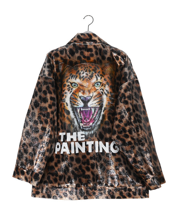 
                  
                    Load image into Gallery viewer, SUMMER FUR HAND-PAINT JACKET / 313175241001
                  
                