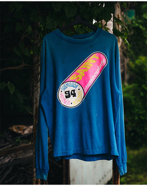 SAINT Mxxxxxx セントマイケル｜LS TEE/IMMACULATE/BLUE SM-HR1-0000