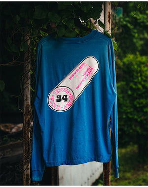 SAINT Mxxxxxx セントマイケル｜LS TEE/IMMACULATE/BLUE SM-HR1-0000