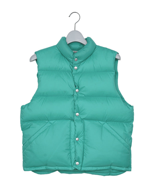 AURALEE / MEN SUPER LIGHT NYLON RIPSTOP DOWN VEST / A25AV02NL