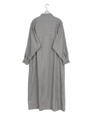 Oblada オブラダ｜ HALF ZIP DRESS(CHECK) M2610OP03｜GEA – satoseni