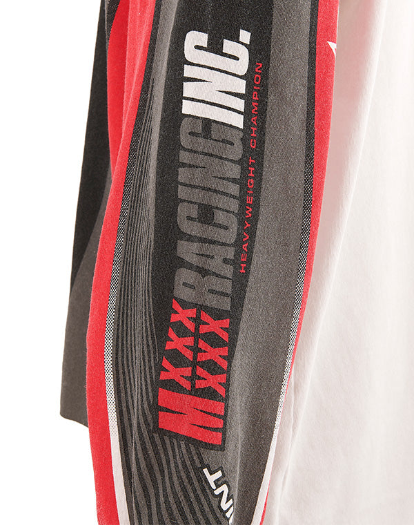 
                  
                    Load image into Gallery viewer, SM-HR1-0000-039/LS TEE/MORTOR CYCLE/WHITE / 304231252007
                  
                