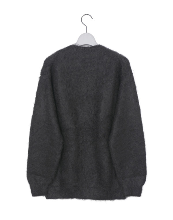 
                  
                    Load image into Gallery viewer, BRUSHED SUPER KID MOHAIR KNIT P/O / 301178242003
                  
                