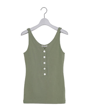 AURALEE オーラリー｜ORGANIC SOFT RIB HENLEY NECK P/O A26SP03OT