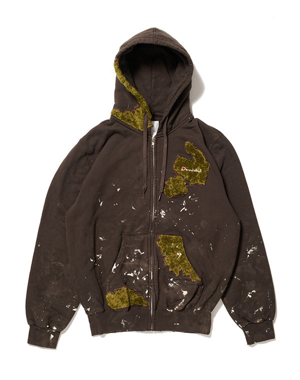 doublet ダブレット｜MOSS-GROWN EMBROIDERY HOODIE 26SS37CS423｜GEA