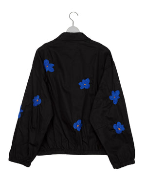 
                  
                    Load image into Gallery viewer, Floral Hand Embroidery Blouson / 313846251002
                  
                