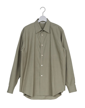 AURALEE オーラリー｜WASHED FINX TWILL SHIRT S01TN26SS｜GEA