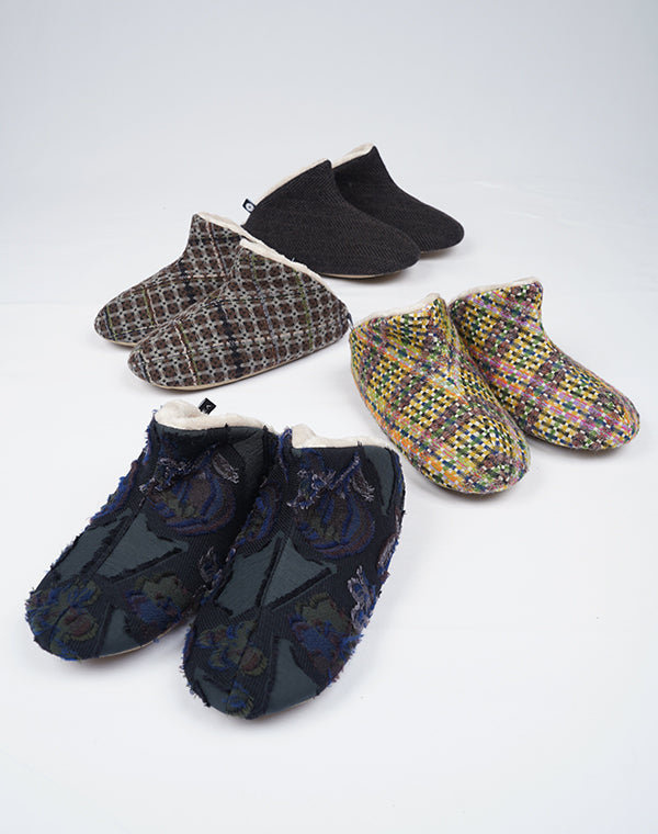 
                  
                    Load image into Gallery viewer, 《ABE HOME SHOES×GEA》ハイカットボア+GEA フリンジジャガード/ 903483253008
                  
                