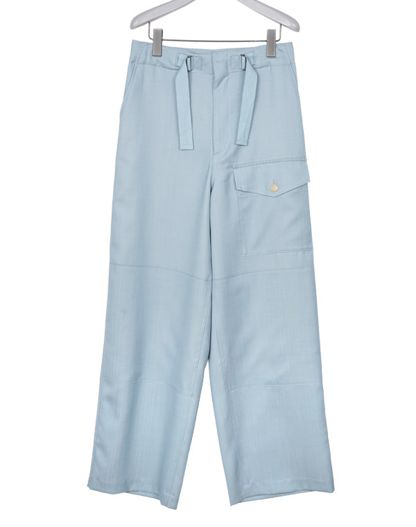AURALEE オーラリー｜WOOL HERRINGBONE CARGO PANTS A26SS01LC｜GEA