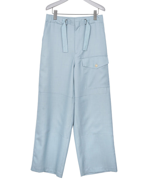 AURALEE オーラリー｜WOOL HERRINGBONE CARGO PANTS A26SS01LC｜GEA