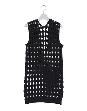 
                  
                    Load image into Gallery viewer, 【SALE】GIMA Cotton Cable Long Vest / 310170231002
                  
                