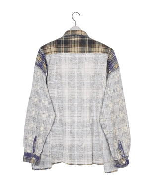 
                  
                    Load image into Gallery viewer, I/O Flannel Shirt -&amp;gt; Ribbon W. Shirt / 311332242002
                  
                