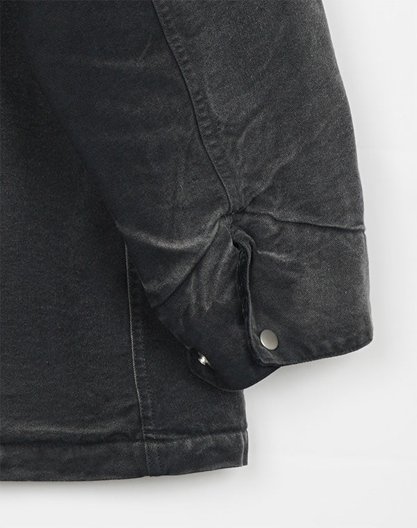 
                  
                    Load image into Gallery viewer, PRODUCT DYED ORGANIC COTTON DUCK BLOUSON / 313192252006
                  
                