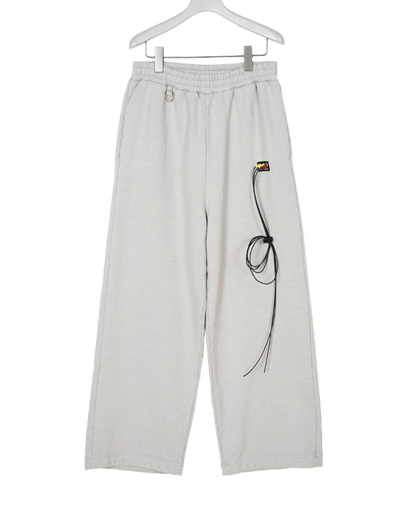 RCA CABLE EMBROIDERY SWEATPANTS / 315175241002