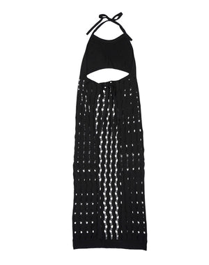 
                  
                    Load image into Gallery viewer, Ladder Stripe Apron Dress / 303333241001
                  
                