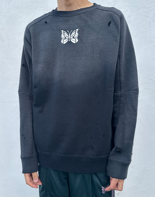 
                  
                    Load image into Gallery viewer, Deconstructed Sweat Shirt - Cotton French Terry / 305332252001
                  
                