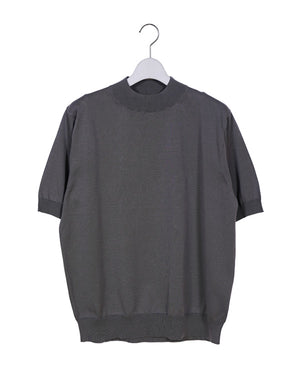 
                  
                    Load image into Gallery viewer, THE SEAISLAND COTTON HIGH GAUGE MOCK NECK S/S / 301335241009
                  
                