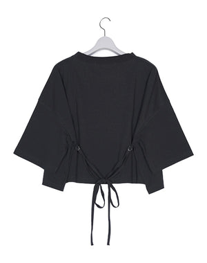 
                  
                    Load image into Gallery viewer, 【SALE】BELTED WIDE TEE / 304342231002
                  
                