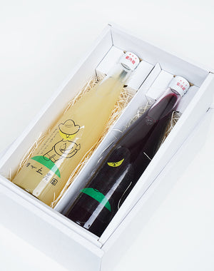 予約/7月下旬発送】月が丘農園のジュースセット（洋なし＆ぶどう