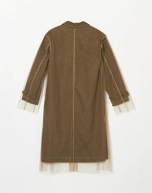 
                  
                    Load image into Gallery viewer, TULLE COAT / 314297242001
                  
                