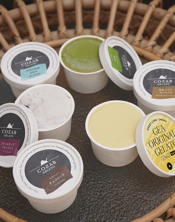 （国内正規品）残り2本　スーパージェクションクリーム 予約/7月上旬発送】《COZAB GELATO×GEA》Gelato Box 6-piece set