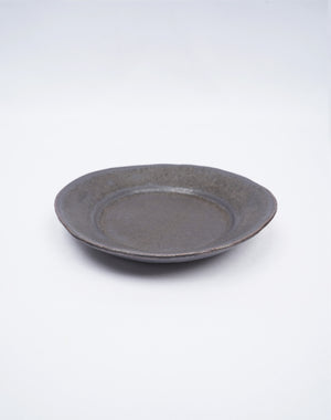 馬場勝文 / 黒釉リム豆皿 – satoseni online store /サトウセンイ