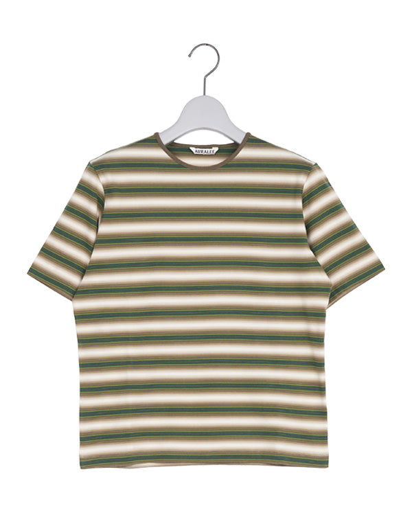 SALE】GRADIENT STRIPE JERSEY TEE / 304178252001 – satoseni online