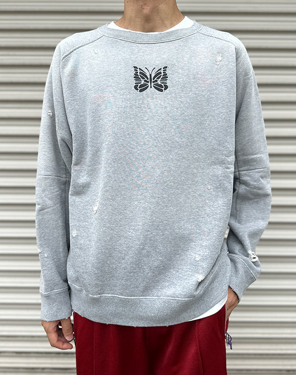 
                  
                    Load image into Gallery viewer, Deconstructed Sweat Shirt - Cotton French Terry / 305332252001
                  
                