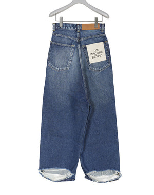 
                  
                    Load image into Gallery viewer, Denim Loose Fit Pants / 317342241002
                  
                