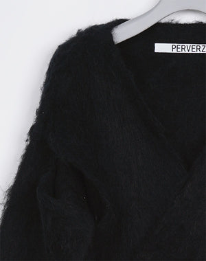 PERVERZE / Wide Slit Cardigan / 0125030507 – satoseni online store