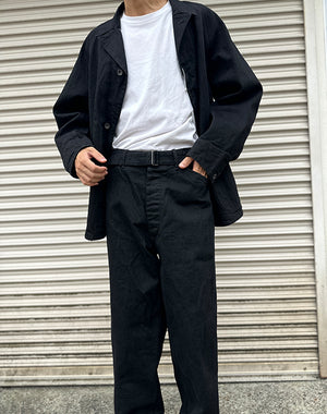 BELBET リジットデニム　ベルベット　黒ブラック Lサイズ 即完 スタンフォード ブラックデニム ストレートフィット パンツ｜RHC