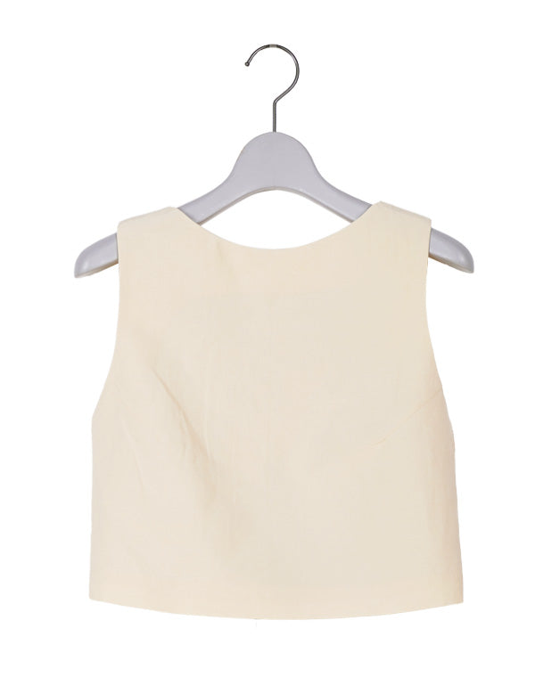 
                  
                    Load image into Gallery viewer, HIGH DENSITY FINX LINEN WEATHER TANK / 301178241001
                  
                