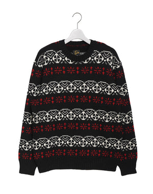 
                  
                    Load image into Gallery viewer, Crew Neck Sweater - Nordic / 301332242002
                  
                