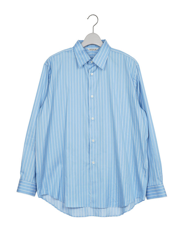 AURALEE / COTTON SILK STRIPE SHIRT / A26SS01CS – satoseni online