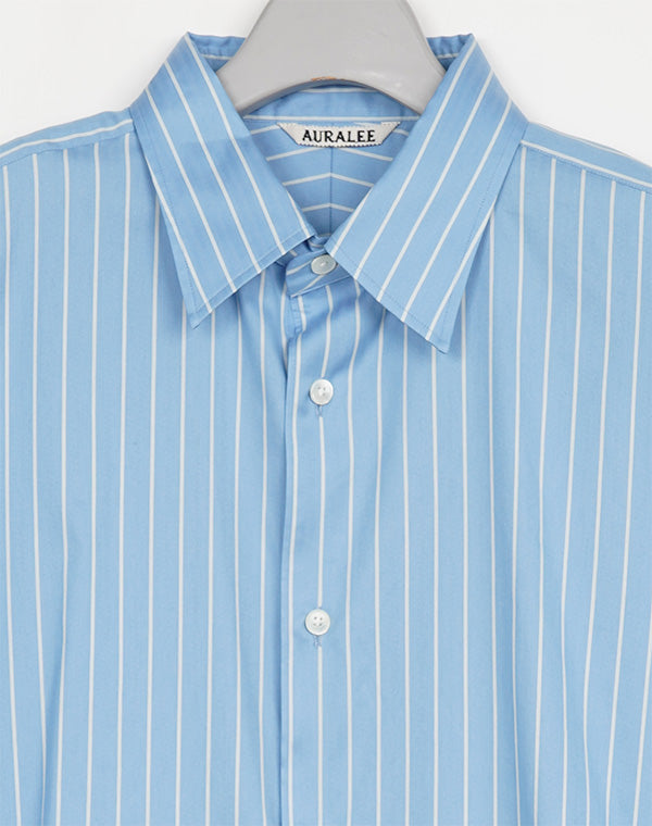 AURALEE / COTTON SILK STRIPE SHIRT / A26SS01CS – satoseni online