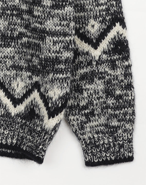 
                  
                    Load image into Gallery viewer, Men MOHAIR NORDIC CREW NECK / 301335252007
                  
                