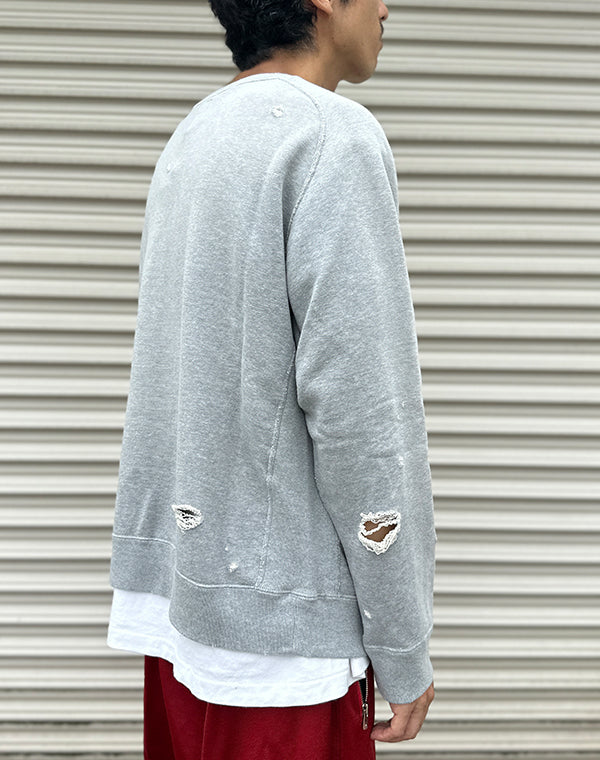 
                  
                    Load image into Gallery viewer, Deconstructed Sweat Shirt - Cotton French Terry / 305332252001
                  
                