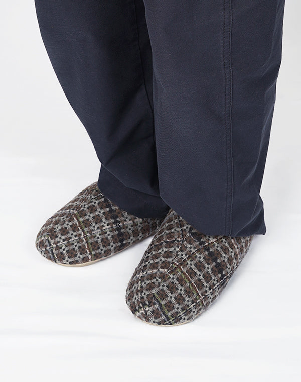 
                  
                    Load image into Gallery viewer, 《ABE HOME SHOES×GEA》ハイカットボア+GEA フリンジジャガード/ 903483253008
                  
                